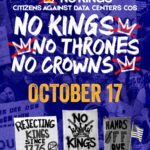 No Kings Protest in Colorado Springs on 10/17