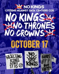 No Kings Protest in Colorado Springs on 10/17